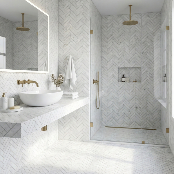 25+ Small Bathroom Ideas to Make Your Space Look Bigger & Luxurious