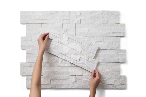 Arctic White Stacked - Corner
