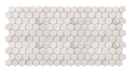 Vanilla Mocha 2" Hexagon