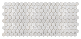 Cararra 2" Hexagon