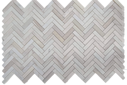 Vanilla Mocha 1x4" Herringbone