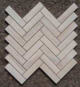 Vanilla Mocha 1x4" Herringbone